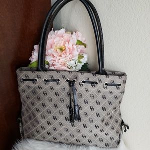 Dooney & Bourke Signature Black Handbag